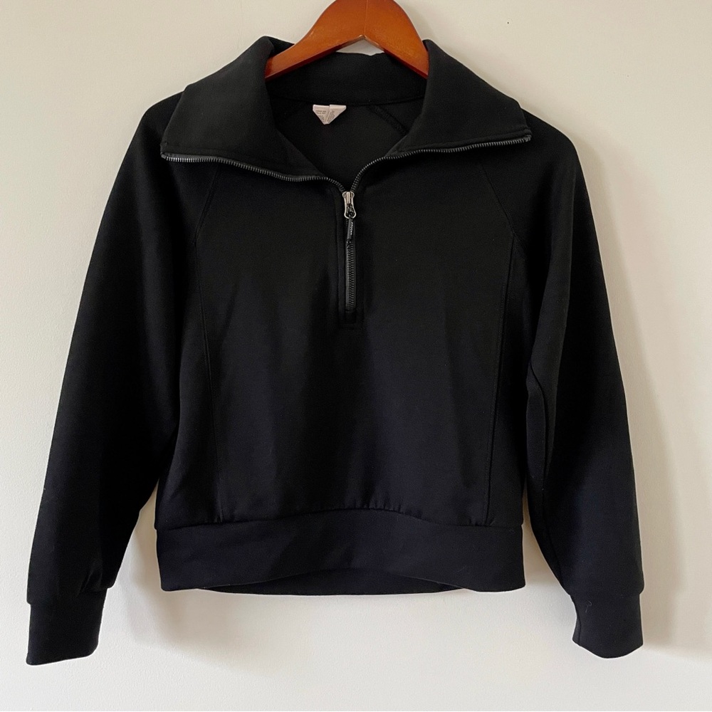 Kyodan Black Half-Zip Pullover Sweatshirt
